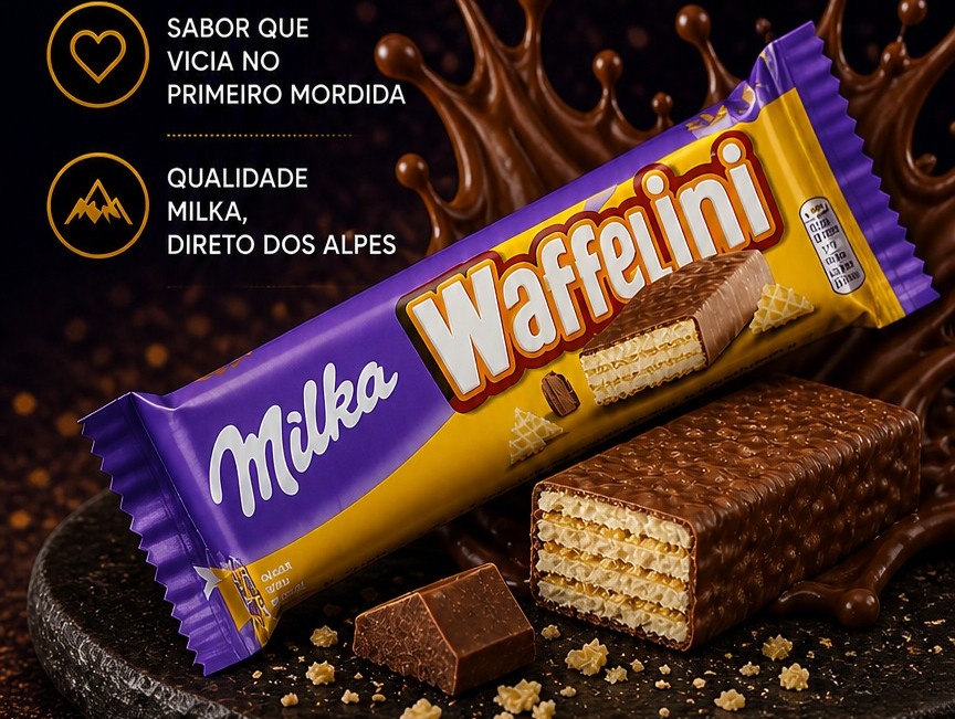 Waffelini Milka