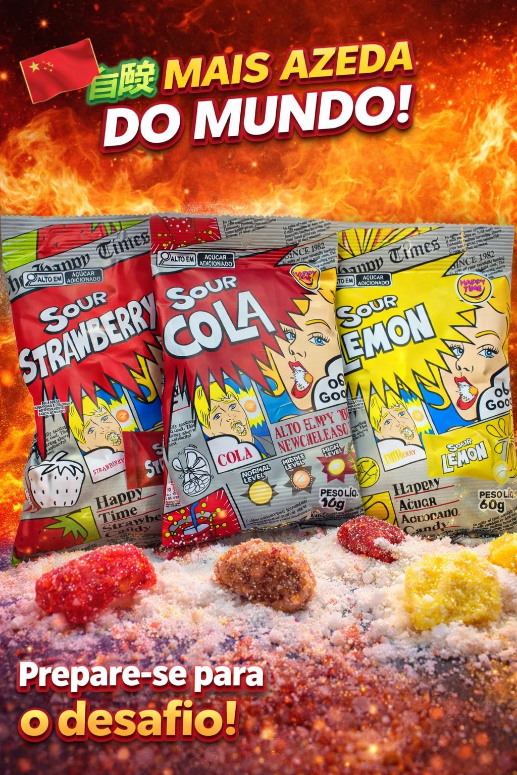 Sour A Bala AZEDA 60g
