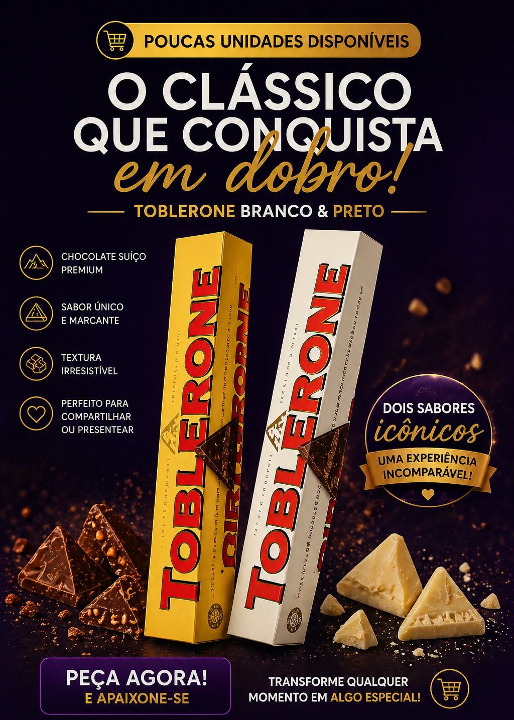 TOBLERONE Milk tradicional