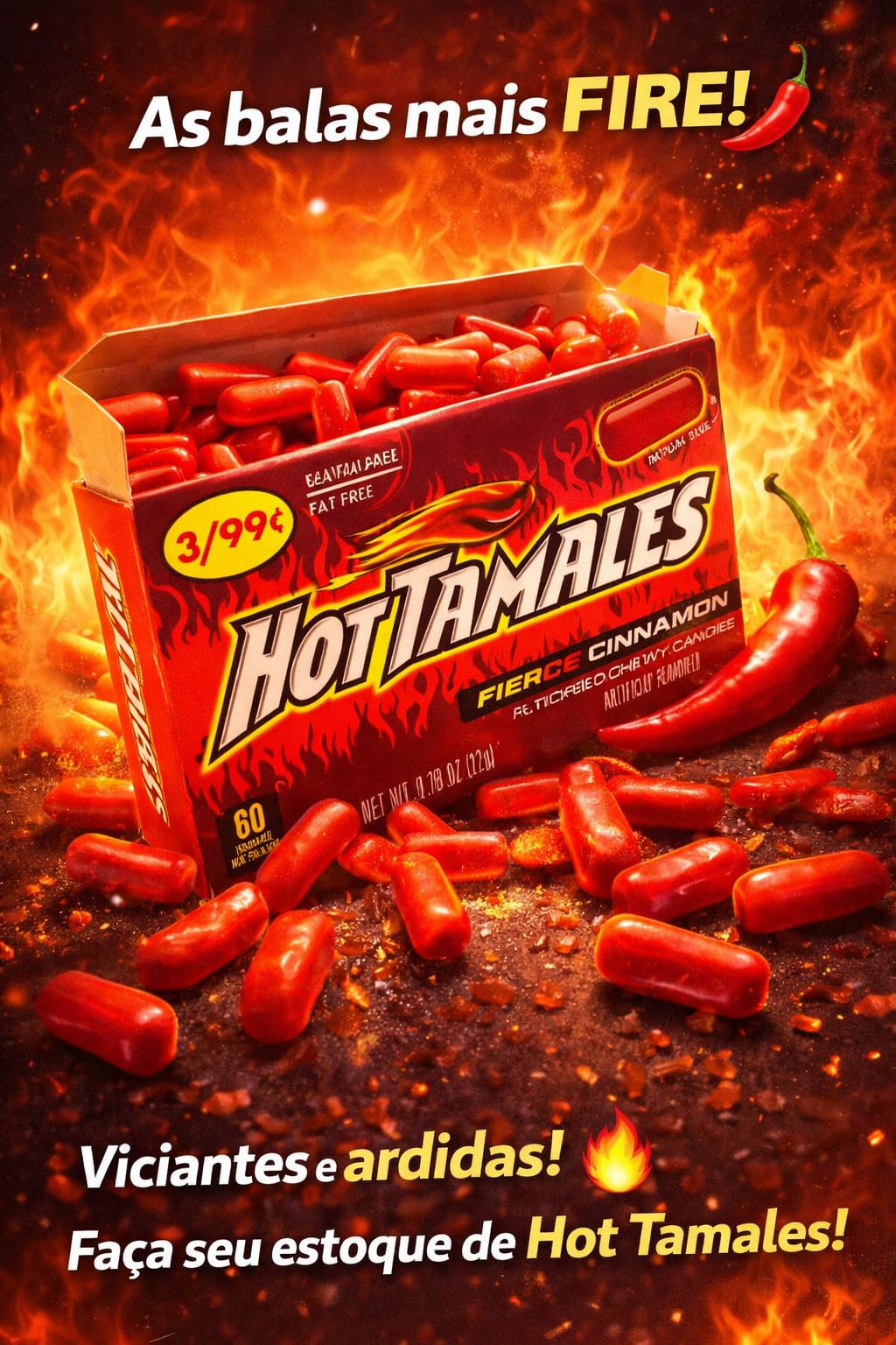 Balas de Pimenta 🌶️